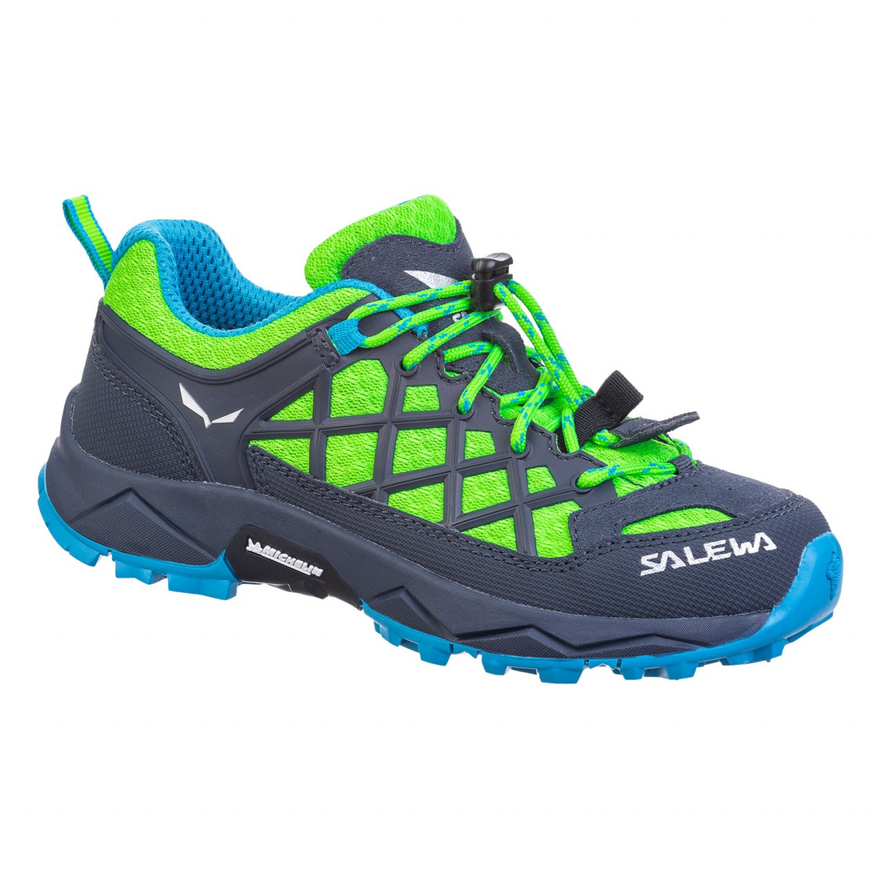 Salewa Wildfire Çocuk Yürüyüş Ayakkabısı Mavi/Yeşil/Mavi Türkiye 065132QOA